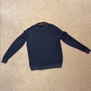 Ted Baker Men's Dark Blue Crewneck Sweater